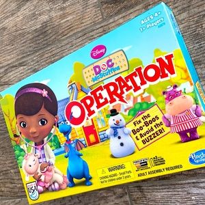 DISNEY DOC MCSTUFFINS OPERATION HASBRO GAME